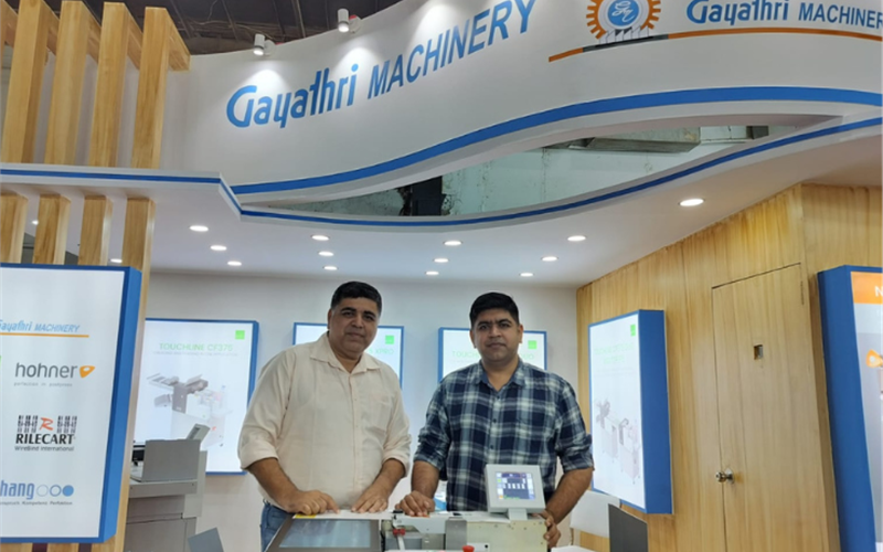 Pamex 2024: Gayathri Machinery pulls crowd with dual-station perforating and creasing machine